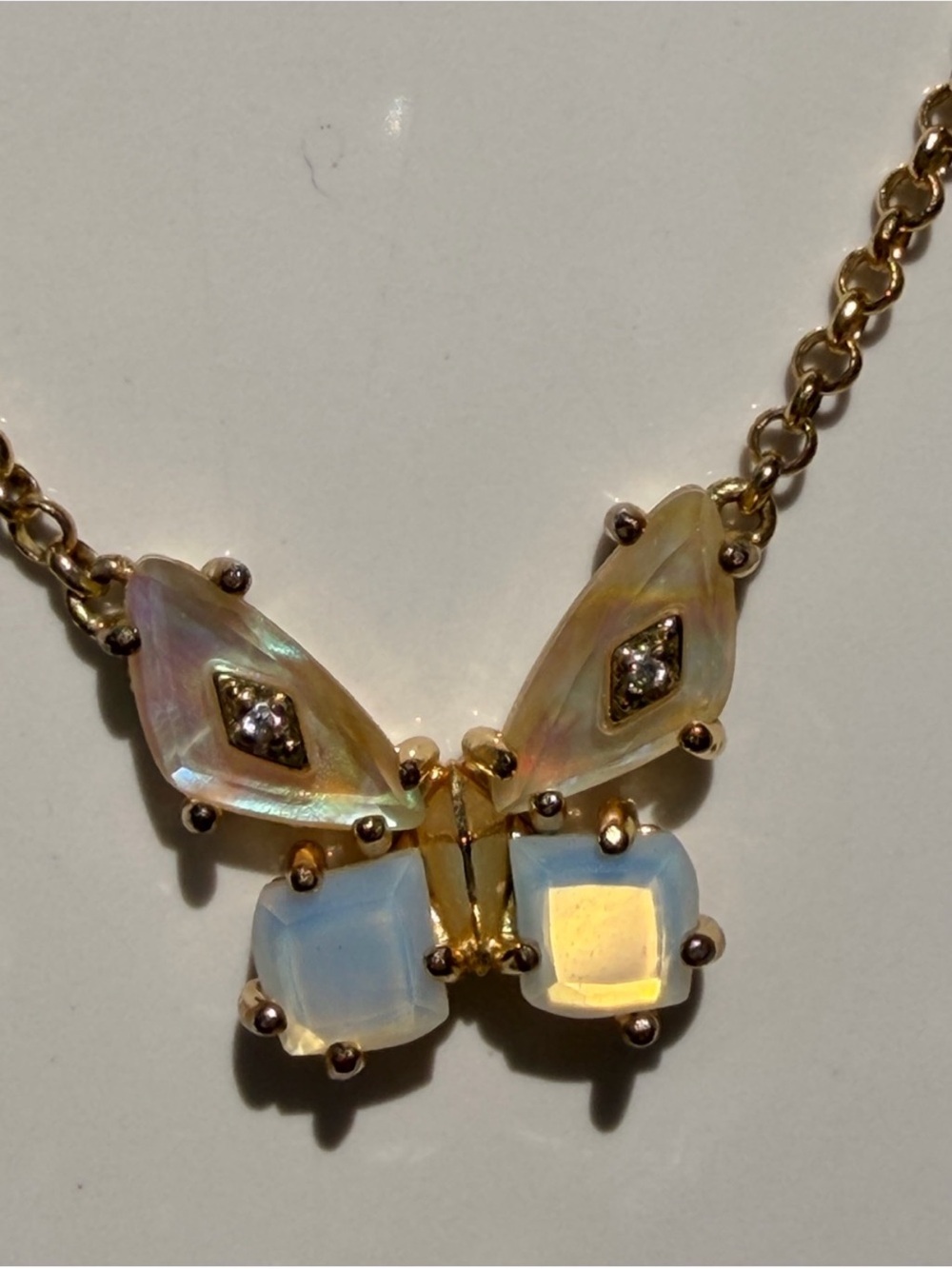🦋Kendra Scott Bianca Butterfly Necklace in Gold